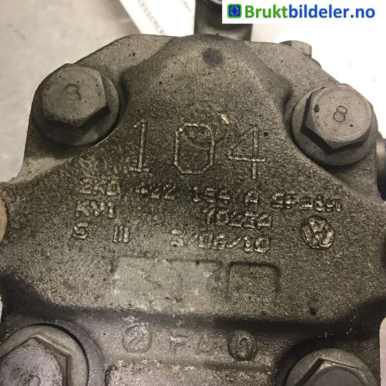 Servo pumpe mekanisk til VW Caddy 2004-2010 (Type III, Fase 1)  (VOLKSWAGEN|2K0 422 154 A|)
