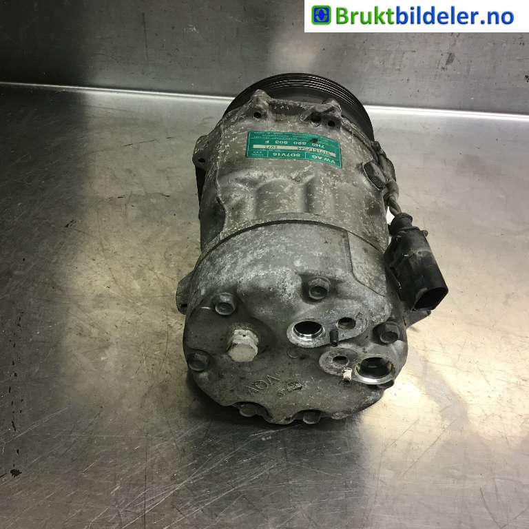 Aircondition kompressor til VW Caddy 2004-2010 (Type III, Fase 1)  (VOLKSWAGEN|7H0 820 803 F|9171512924|SD7V16)