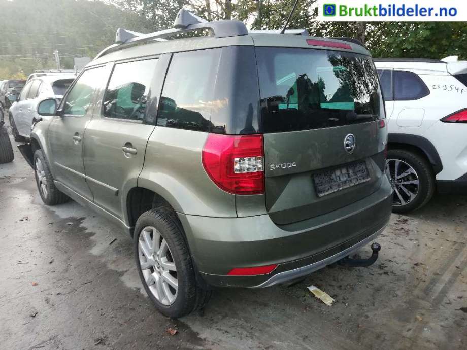 Bakluke til Škoda Yeti, 2014-2017 (Fase 2)  (SKODA|)