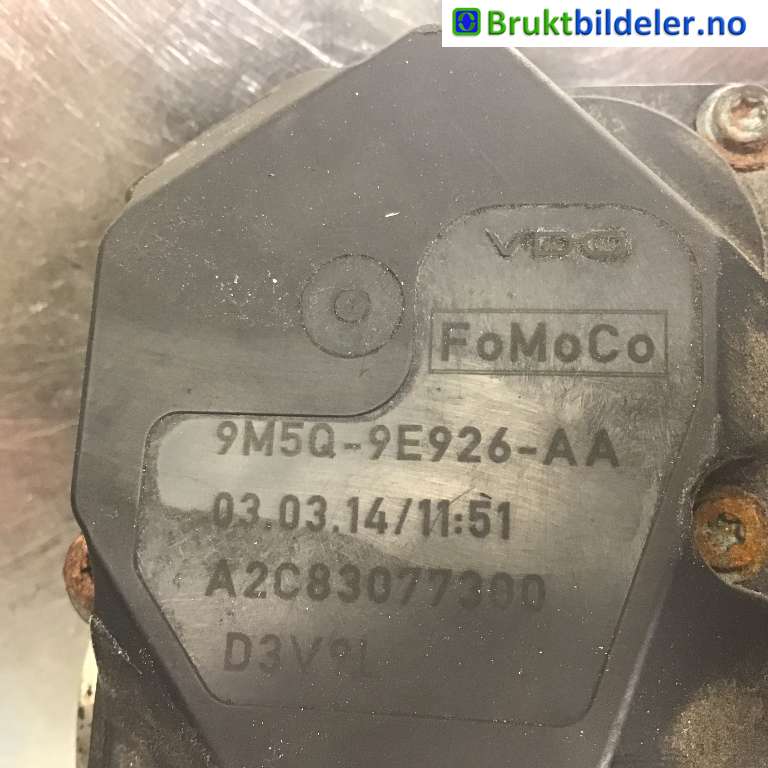 Spjeldhus til Ford Mondeo 2011-2014 (Type IV, Fase 2)  (FORD|9M5Q-9E926-AA|A2C83077300|D3V9L)