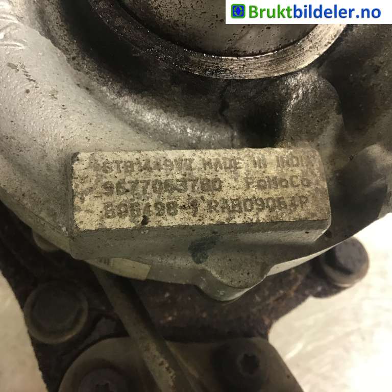Turbo til Ford Mondeo 2011-2014 (Type IV, Fase 2)  (FORD|9M5Q-6K682-BB|GTB1449VZ|9677063780)