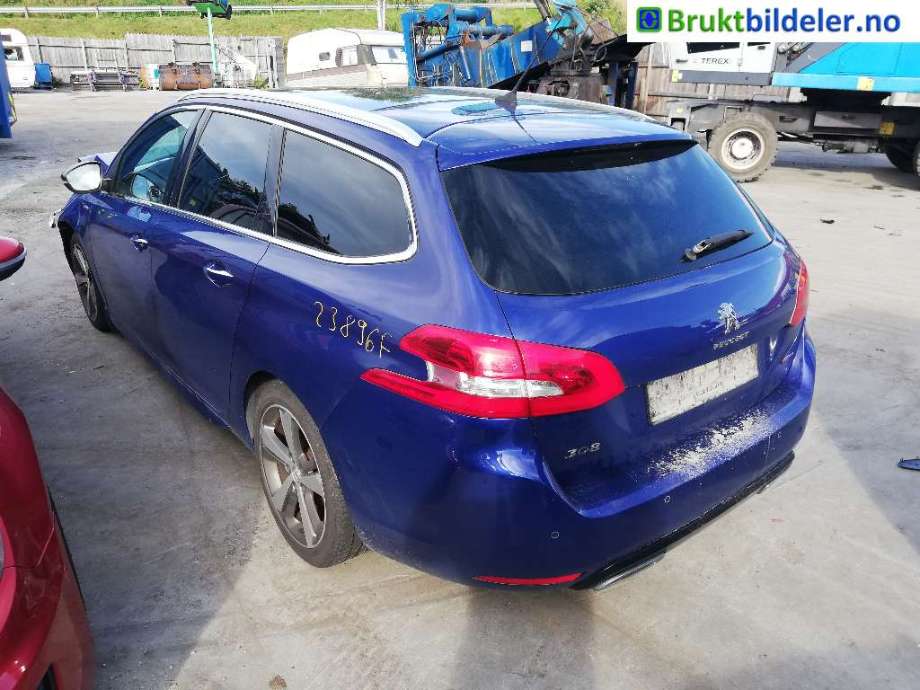 Baklykt venstre til Peugeot 308, 2013-2021 (Type II)  (PEUGEOT|)