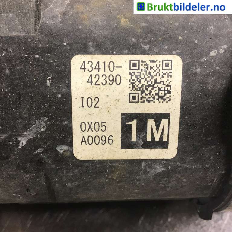 Drivaksel høyre foran, elbil til Toyota RAV4 2019-->> (Type V)  (TOYOTA|4341042390|)