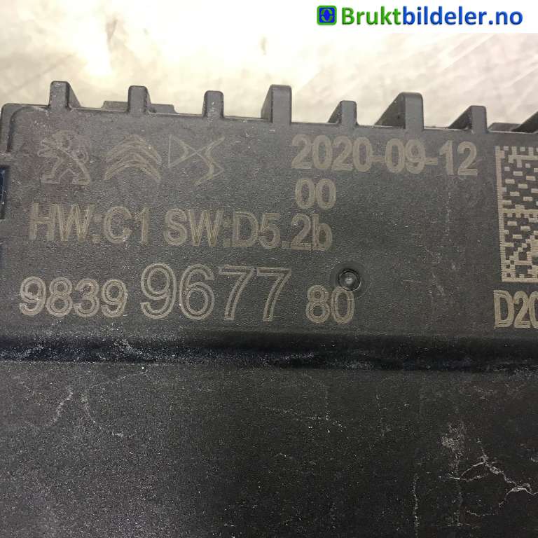 Sensor radar til Peugeot 208 2019-->> (Type II)  (PEUGEOT|9839967780|)