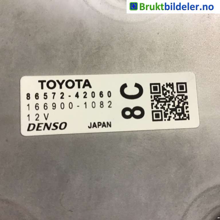 Styreenhet diverse til Toyota RAV4 2019-->> (Type V)  (TOYOTA|86572-42060|166900-1082|)
