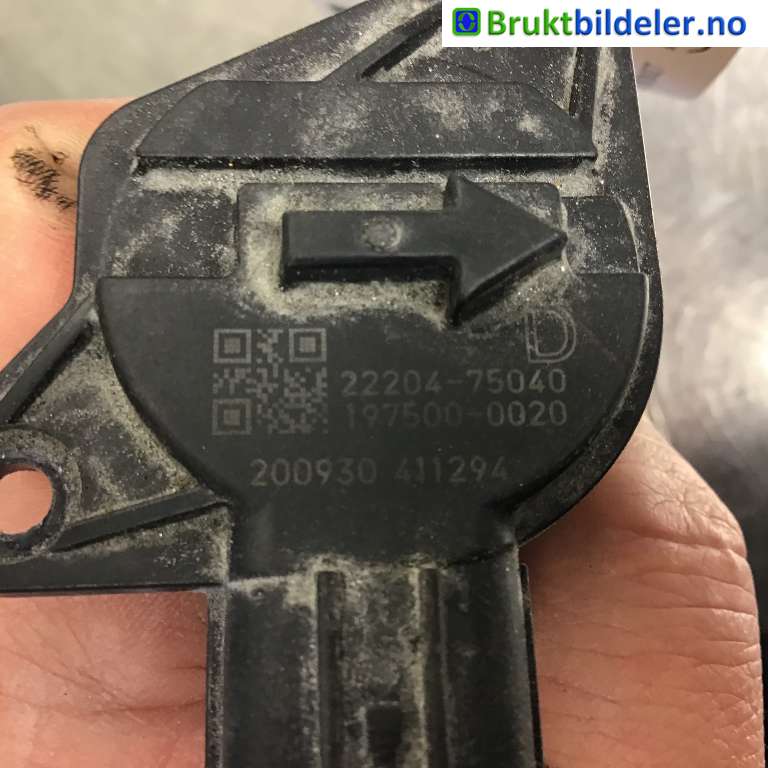 Luftmengde/luftmassemåler til Toyota RAV4 2019-->> (Type V)  (TOYOTA|22204-75040|197500-0020|)