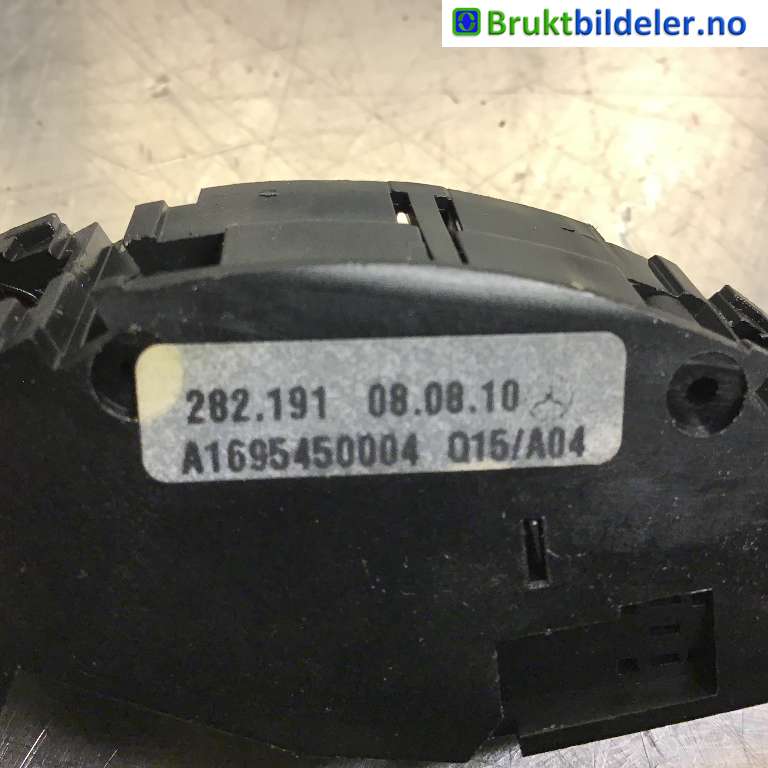 Bryter cruise control til Mercedes B-Klasse 2008-2011 (Fase 2) (W245) (W245) (MERCEDES|A169 545 00 04|282.191|)