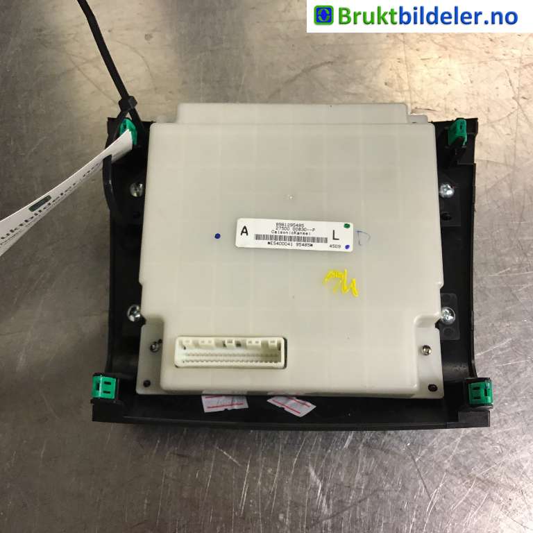 Varmeapparat betjening til Isuzu D-Max 2012-2017 (Type II, Fase 1)  (ISUZU|8-98125-548-4|27500 00B30-P|)