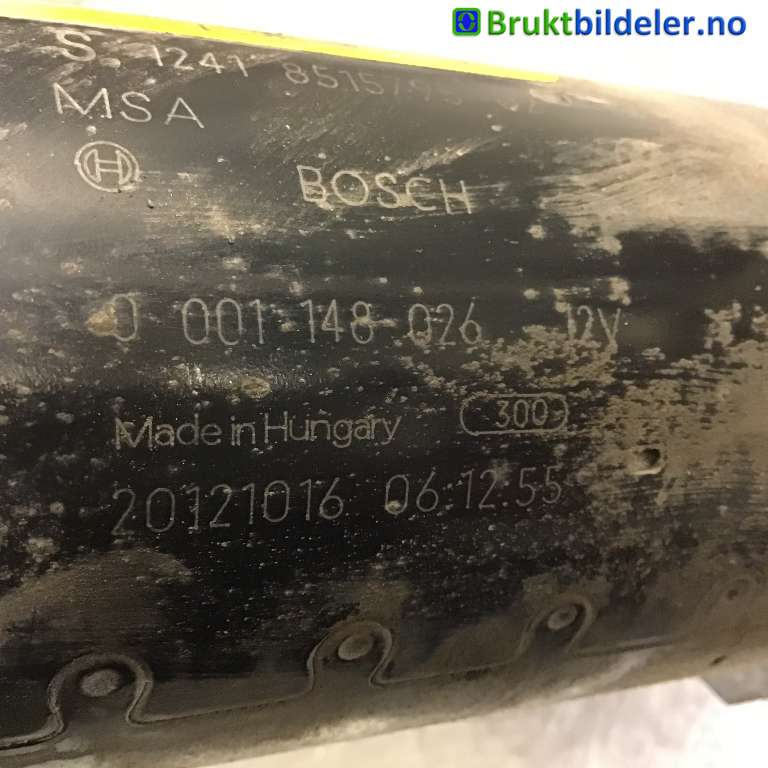 Starter diesel til BMW 1-Serie 2011-2015 (Fase 1) (F20/F21) (F20/F21) (BMW|12 41 8 515 795-02|0 001 148 026|)