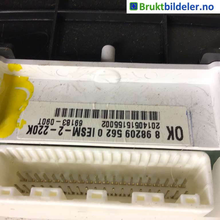 Instrumentpanel til Isuzu D-Max 2012-2017 (Type II, Fase 1)  (ISUZU|8-98209562-0|69183-09DT|)