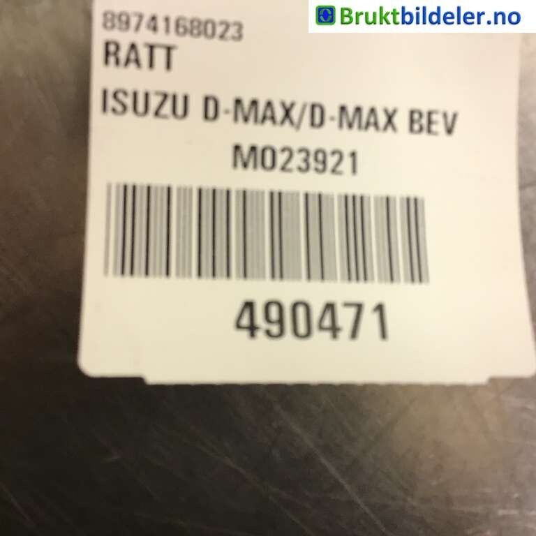 Bryter diverse til Isuzu D-Max 2012-2017 (Type II, Fase 1)  (ISUZU||M42174)