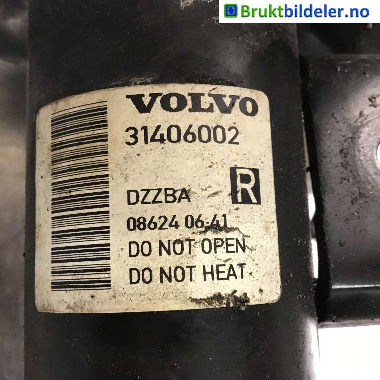Fjærbein høyre foran til Volvo V60/V60 CC 2013-2018 (Type I, Fase 2)  (VOLVO|31406002|)