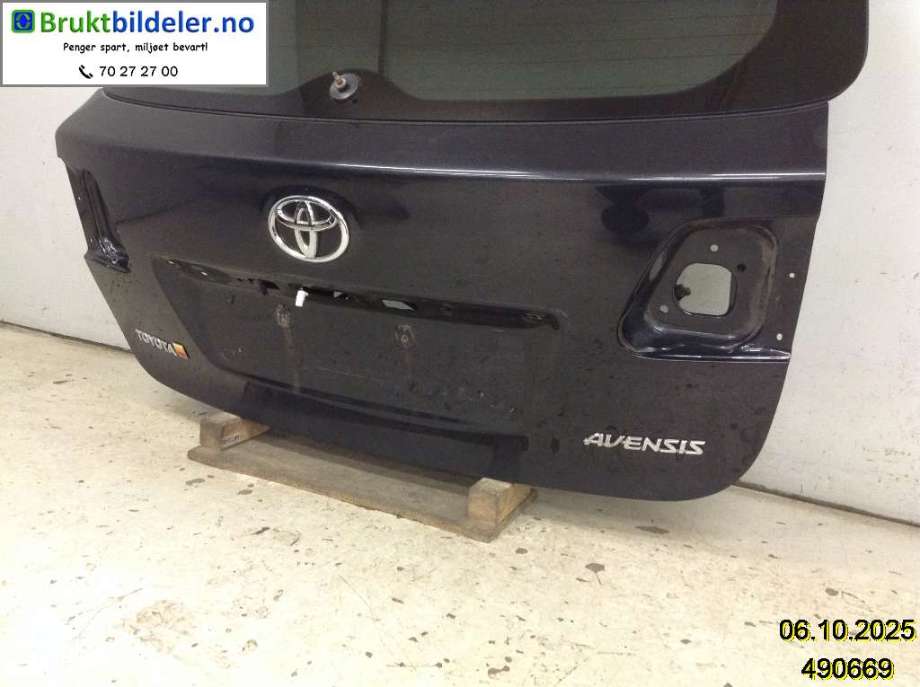 Bakluke til Toyota Avensis 2009-2015 (Type III, Fase 1)  (TOYOTA|6700505100|)