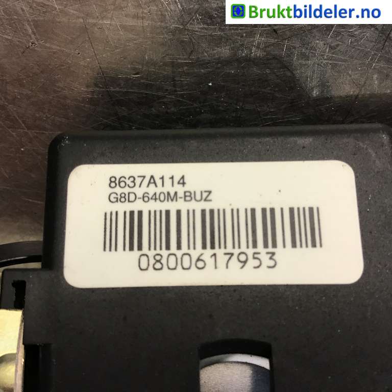 Horn/signalhorn til Mitsubishi Outlander 2015-->> (Type III, Fase 2)  (MITSUBISHI|8637A114|)