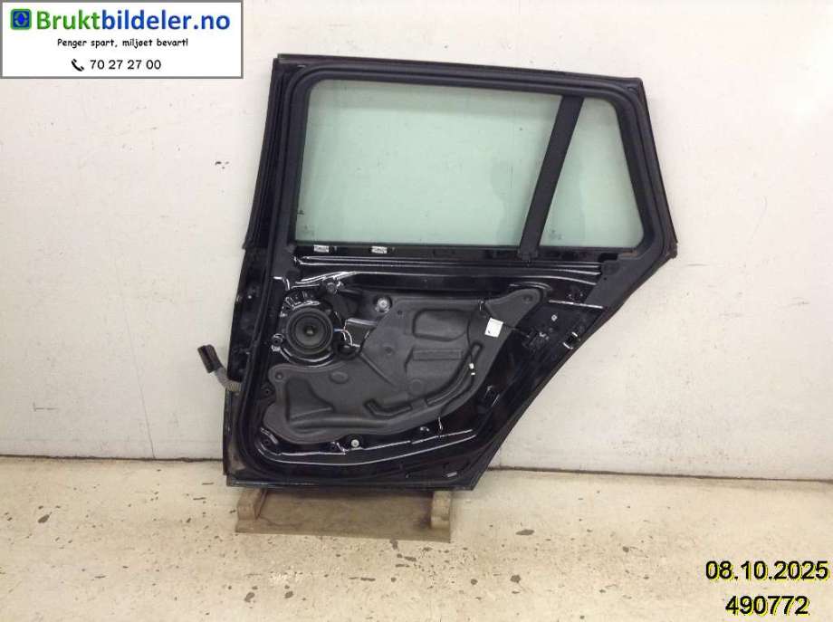 Dør høyre bak til BMW 3-Serie 2012-2018 (F30/F31/F34) (F30/F31/F34) (BMW|41 00 7 298 526||41 00 9 628 766)