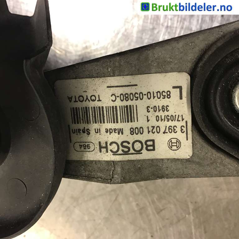 Viskeroverføring til Toyota Avensis 2009-2015 (Type III, Fase 1) (TOYOTA|85010-05080-C|3 397 021 008|)