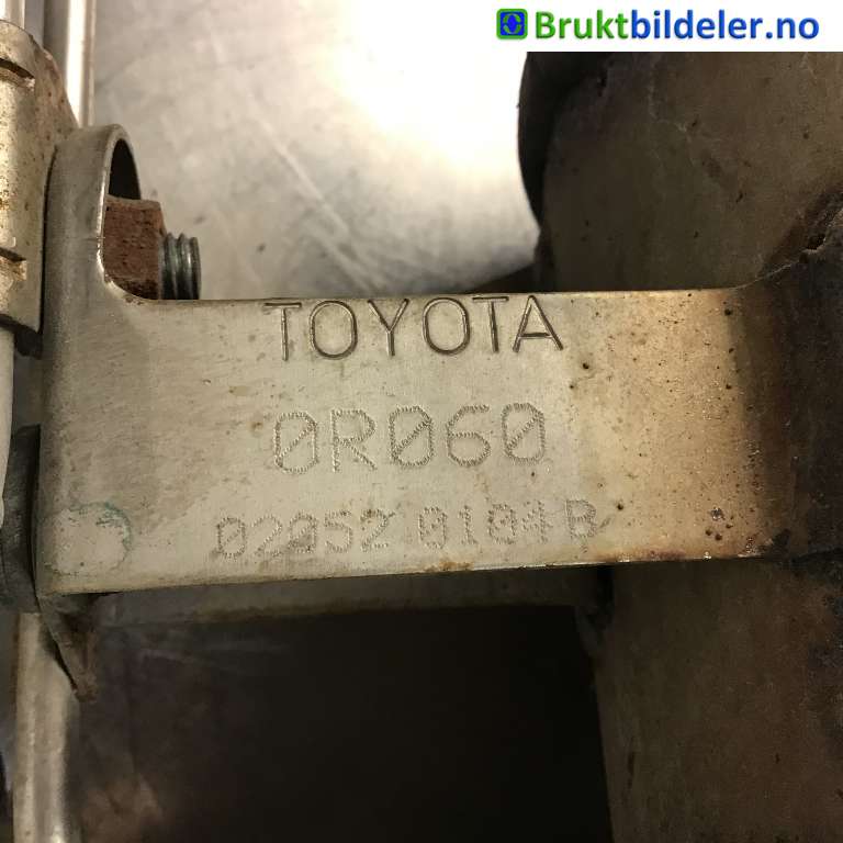 Partikkelfilter til Toyota Avensis 2009-2015 (Type III, Fase 1) (TOYOTA|250510R060|02052 0104B|)