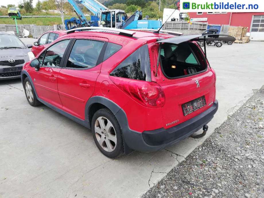 Baklykt venstre til Peugeot 207, 2006-2012  (PEUGEOT|)