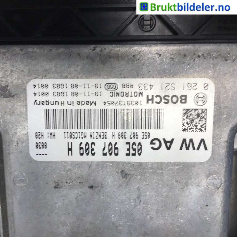 Styreenhet motor til Audi A1 2018-->> (Type II)  (AUDI|05E 907 309 H|0 261 S21 433|)