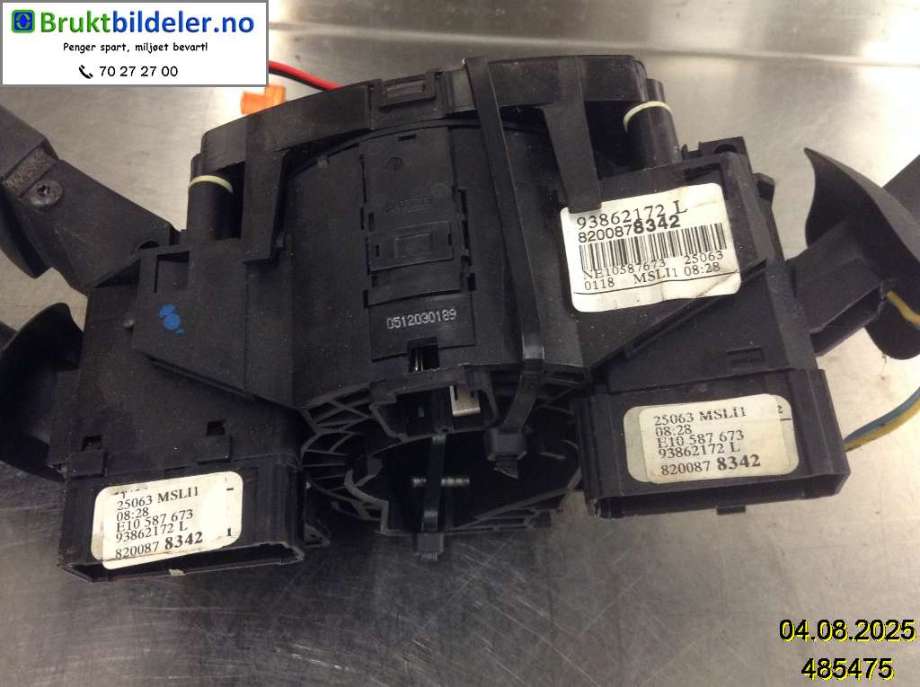 Bryter combi til Opel Vivaro A 2006-2014  (OPEL|93862172 L||8200878342)
