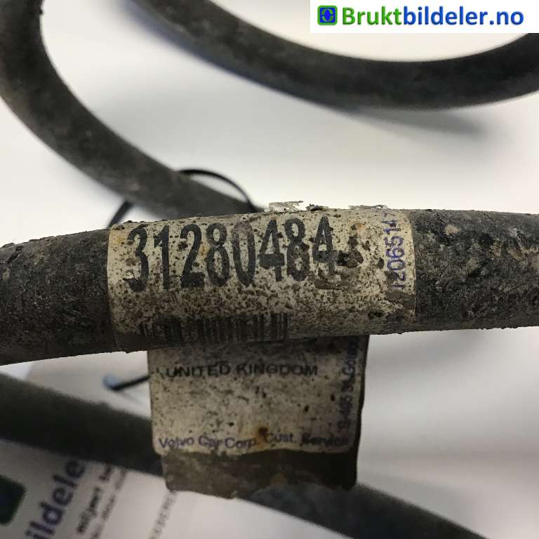 Fjær bak spiralfjær til Volvo XC60 2008-2013 (Type I, Fase 1)  (VOLVO|31280484|)