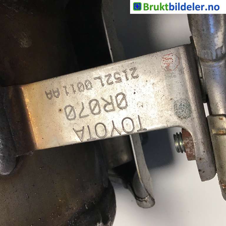 Partikkelfilter til Toyota Avensis 2009-2015 (Type III, Fase 1)  (TOYOTA|250510R070|)