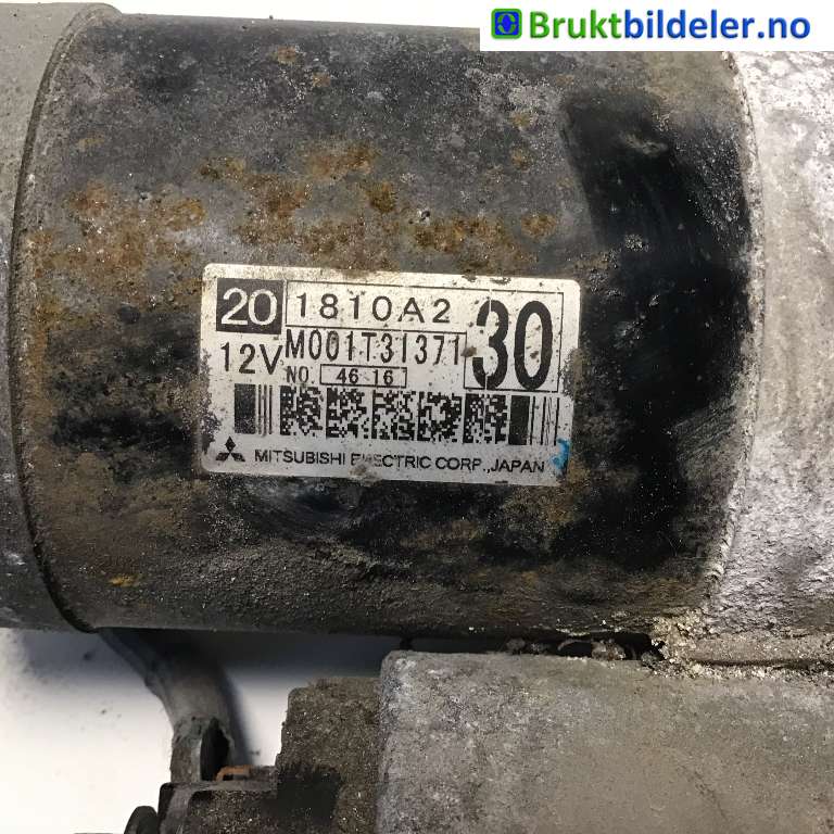 Starter diesel til Mitsubishi Outlander 2015-->> (Type III, Fase 2)  (MITSUBISHI|1810A230|M001T31371|)