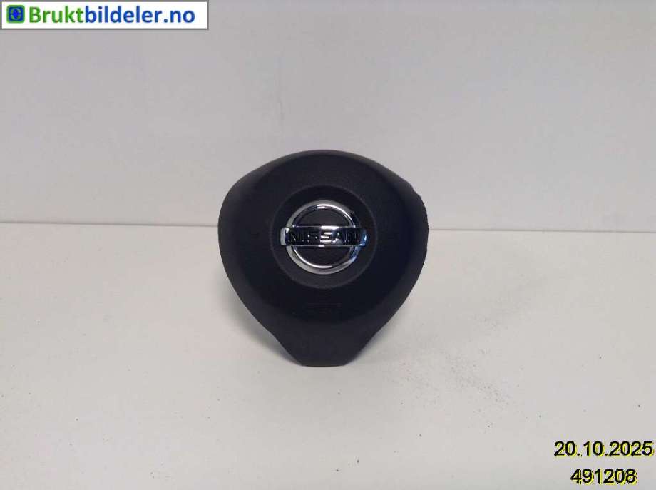 Airbag rattpute til Nissan Qashqai, 2014-2021 (Type II) (NISSAN|98510 HV00A)