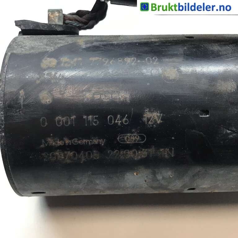 Starter diesel til BMW 3-Serie 2005-2011 (E90/E91/E92/E93) (E90/E91/E92/E93) (BMW|12 41 7 796 892-02|0 001 115 046|)