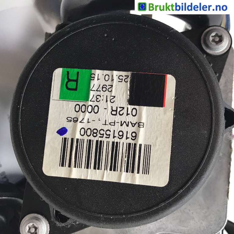 Sikkerhetsbelte foran høyre til Volvo S60 2014-2019 (Type II, Fase 2) (VOLVO|39818843|616155800|)
