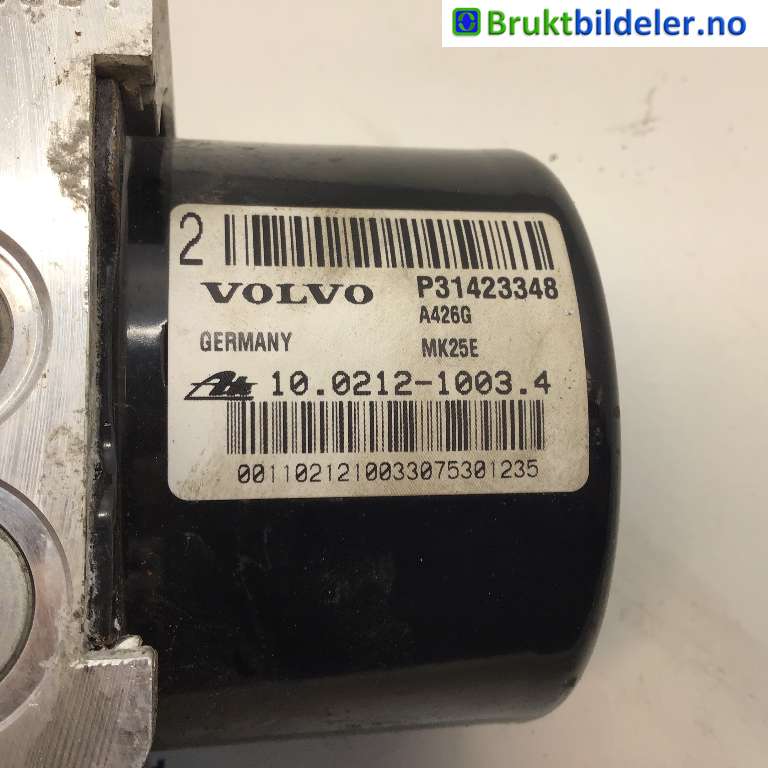 ABS sentral til Volvo S60 2014-2019 (Type II, Fase 2)  (VOLVO|31423348|10.0212-1003.4|28.5262-5830.3)