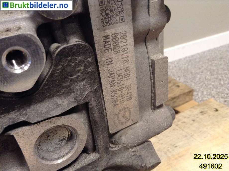 Motor elbil foran til Mazda MX-30 2020-->>  (MAZDA|EM35-10-01D|MH01|)