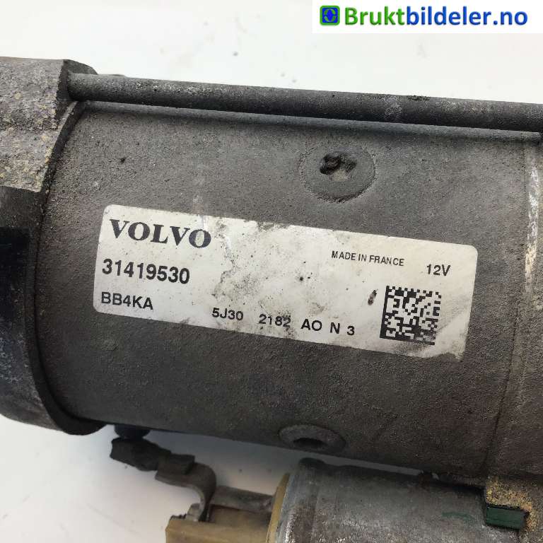 Starter diesel til Volvo S60 2014-2019 (Type II, Fase 2) (VOLVO|31419530|BB4KA|)