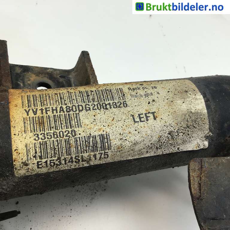 Fjærbein venstre foran til Volvo S60 2014-2019 (Type II, Fase 2) (VOLVO|31277201|E15314SL1175|)