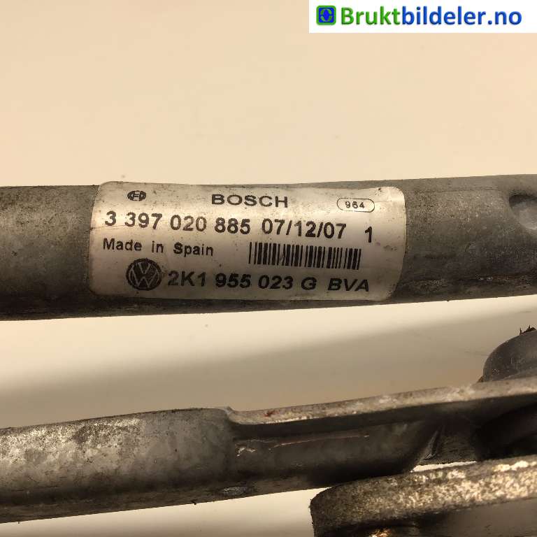 Viskeroverføring til VW Touran 2007-2010 (Type I, Fase 2) (VOLKSWAGEN|1T0 955 023 G|3397020885|)