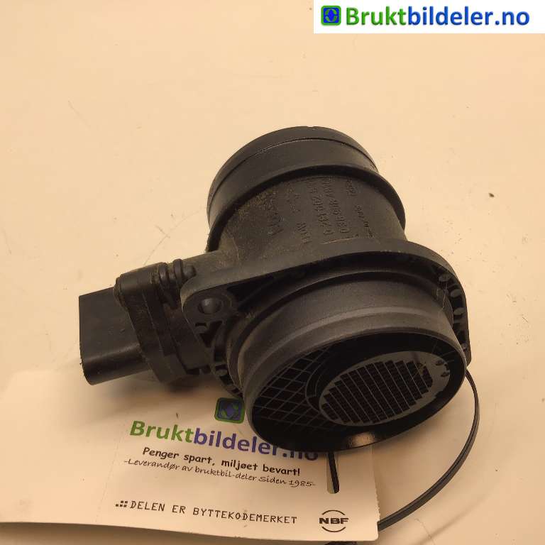 Luftmengde/luftmassemåler til VW Touran 2007-2010 (Type I, Fase 2) (VOLKSWAGEN|038 906 461 B|0 261 002 531|)