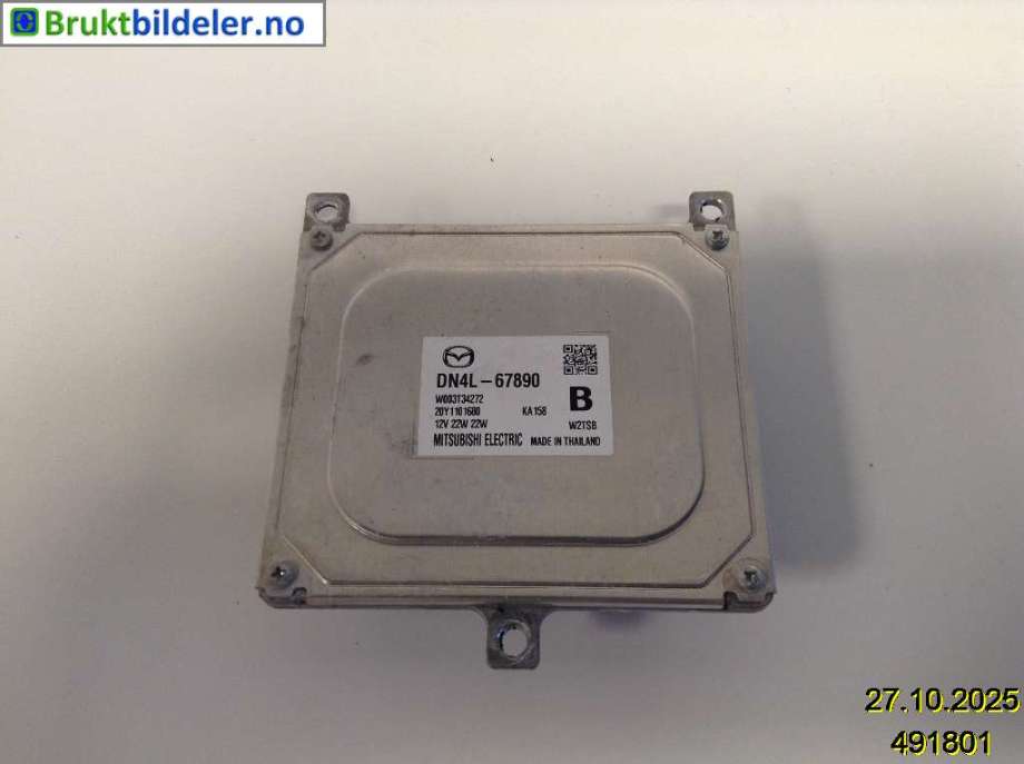 Styreenhet xenon/ballast til Mazda MX-30 2020-->>  (MAZDA|DN4L-67-890|W003T34272|)