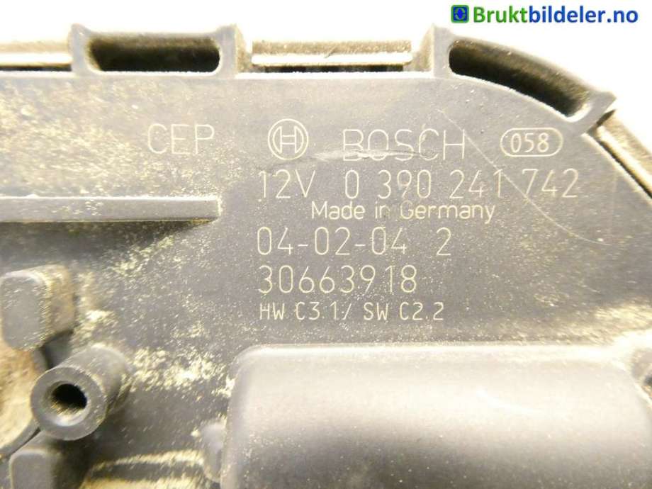 Viskermotor frontrute til Volvo V50 2004-2007 (Fase 1) (VOLVO|30663918|0 390 241 742)