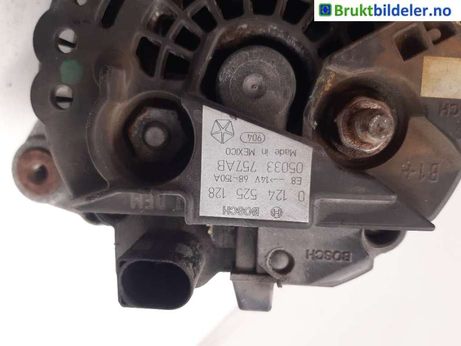 Dynamo til Dodge Journey 2008-2010 (DODGE|5033 757 AB|0 124 525 128|)