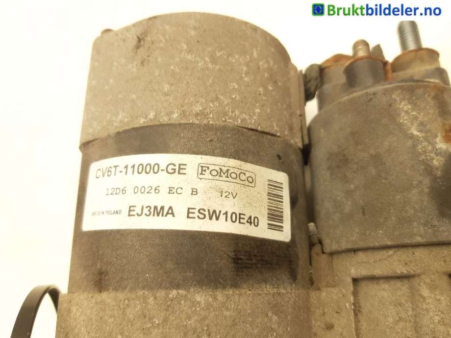 Starter til Ford Transit Courier 2014-2018 (Type I, Fase 1) (FORD|CV6T-11000-GE|12D6 0026EC|ESW10E40)