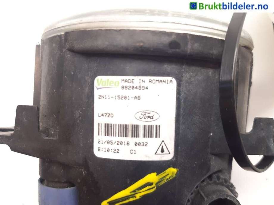 Tåkelykt venstre foran til Ford Transit Courier 2014-2018 (Type I, Fase 1)  (FORD|2N11-15201-AB|89204894|)