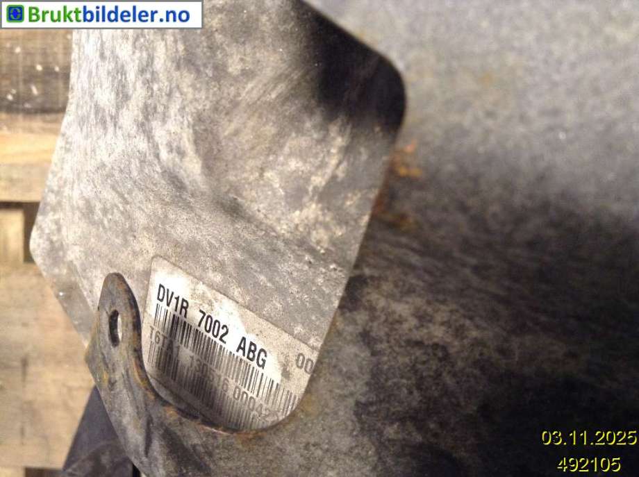 Girkasse manuell til Ford Transit Courier 2014-2018 (Type I, Fase 1) (FORD|DV1R-7002-ABG|B5/IB5|)