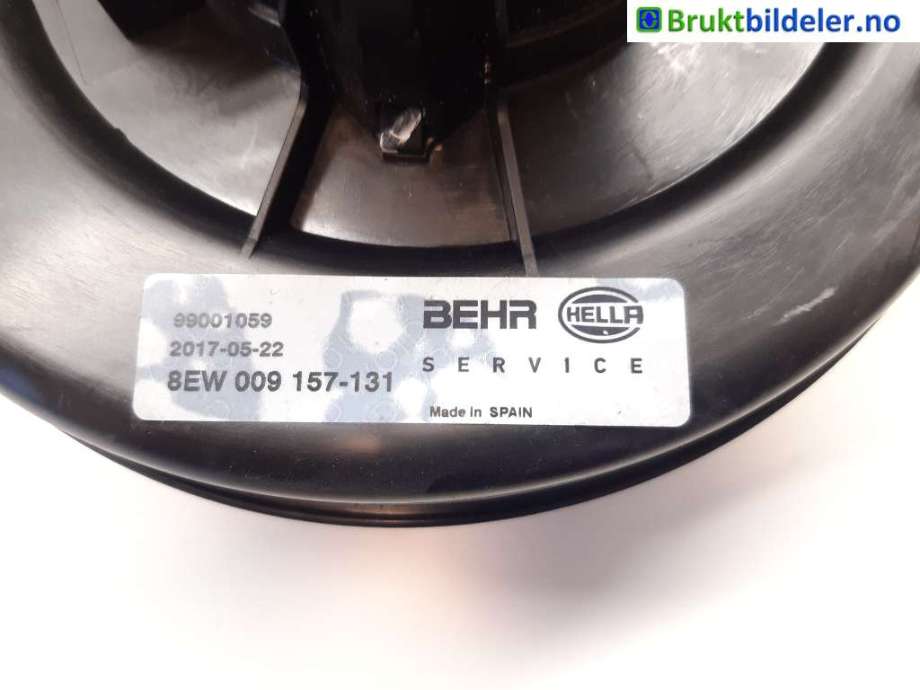 Varmeapparat motor til Škoda Fabia 2000-2007 (Type I) (SKODA|8EW 009 157 131|99001059|)