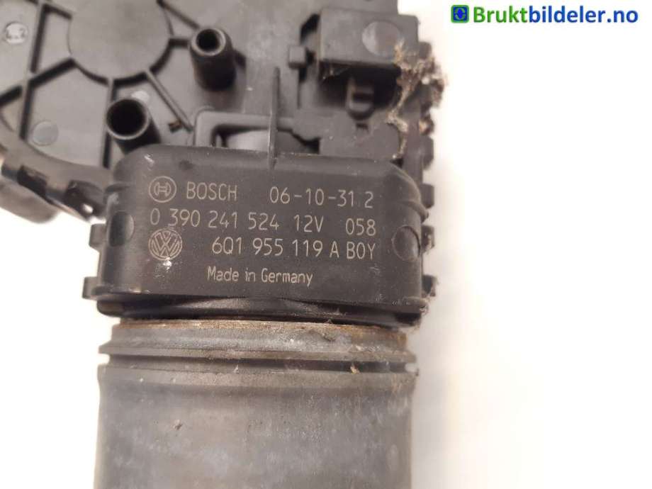 Viskermotor frontrute til Škoda Fabia 2000-2007 (Type I) (SKODA|6Q1955119A|0390241524|)