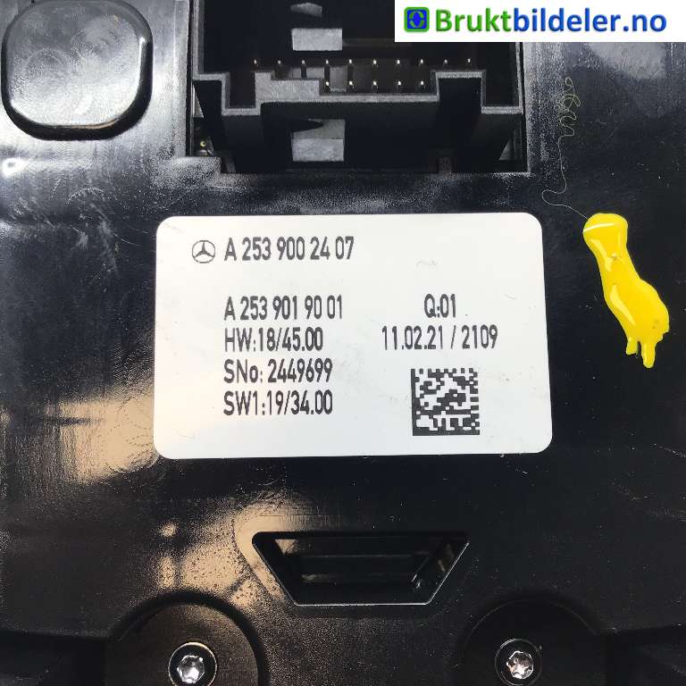 Bryter diverse til Mercedes EQC 2019-->>  (MERCEDES|A 253 900 24 07|2449699|)