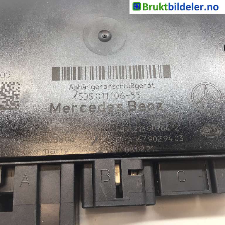 Styreenhet hengerfeste til Mercedes EQC 2019-->>  (MERCEDES|A 167 900 13 09|5DS 011 106-55|)