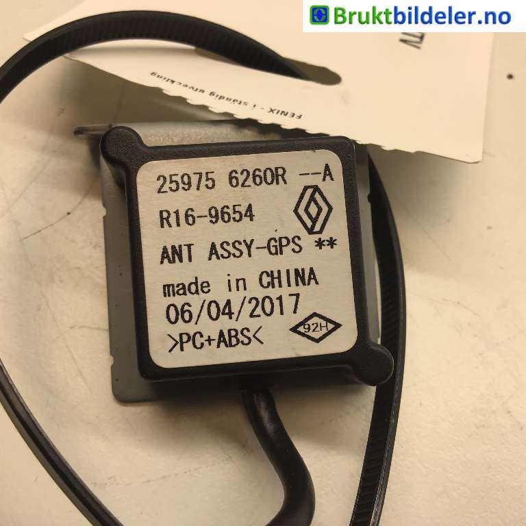 Antenne navigasjon til Opel Vivaro B 2014-2019 (OPEL|93458707|R16-9654|25975 6260R)
