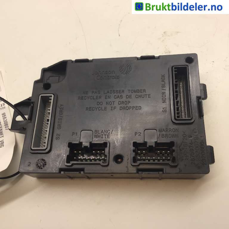 Styreenhet diverse til Opel Vivaro B 2014-2019  (OPEL|95530807|27333168|284B12763R)