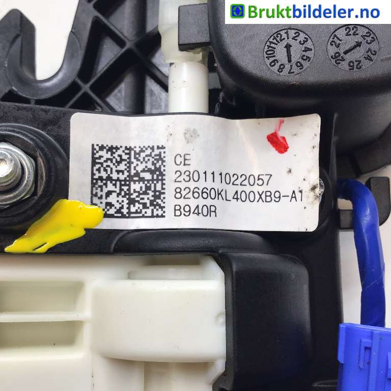 Dørhåndtak utv høyre til Hyundai Ioniq 6 2023-->>  (HYUNDAI|83660-KL200XB9|230106059249|)