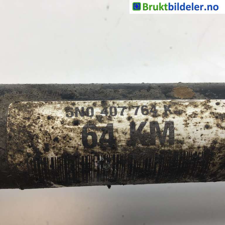 Drivaksel høyre foran til VW Tiguan 2007-2011 (Type I, Fase 1)  (VOLKSWAGEN|5N0 407 764 K|)